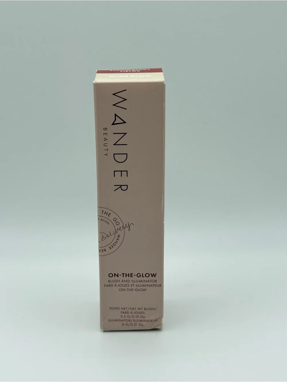Wander Beauty On-The-Glow Dual Blush & Illuminator Stick Strawberry Fields